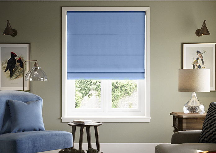 Windermere, Denim - Roman Blind - Image 3